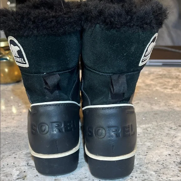 Sorel Sorel Black Tivoli III Black Winter & Rain Boots Size 7.5 - Picture 8 of 8